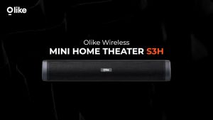 Vr~OLIKE SPEAKER BLUETOOTH WIRELESS PORTABLE SOUND BAR HOME THEATER S3H