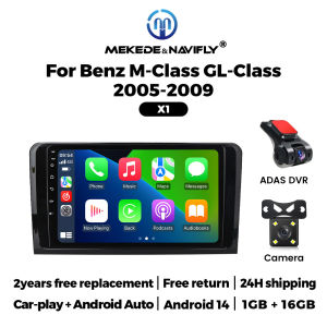 IPS Touch Screen 9inch Car Radio For Mercedes Benz ML GL W164 ML350 ML500 GL320 X164 ML280 GL350 GL450 Carplay Multimedia Player