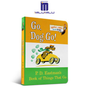 Go Dog Go! Dr. Seuss Board Book Colouring English Activity Picture Book for Baby Original English books