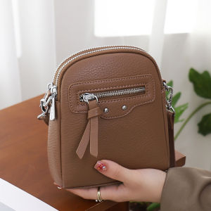 กระเป๋าสะพายข้างแบบยาวทรงมินิสำหรับใส่โทรศัพท์มือถือ กระเป๋าสะพายข้างแบบหนัง PU สำหรับผู้หญิง กระเป๋าสะพายข้างสำหรับเดินทางแบบลำลอง