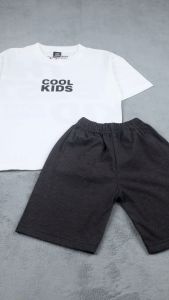 Setelan Anak Oversize "Cool Kids" Cotton Combed 30s Premium Usia 4-10 Tahun