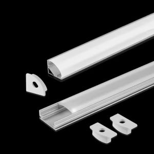 LED Aluminum Channel 0.5m for 3528 5630 5050 LED Strip U/V Shape LED Aluminum Channel Milk White Cover/Transparent Cover