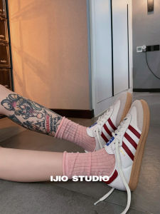 Ijio Soft Spring and Summer Breathable Thin Seamless Socks Pure Color Normcore Curling Bunching Socks Ballet Style Girl Socks