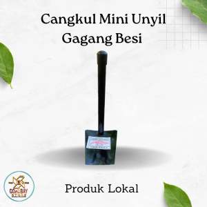Cangkul Kecil Unyil Pacul Rumput Mini Besi Plat Gagang Besi Alat Kebun