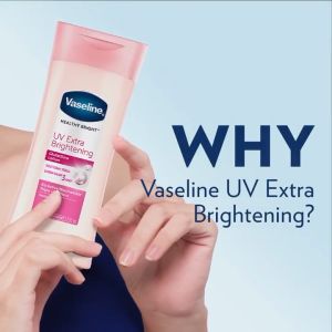 Vaseline Lotion Healthy Bright UV Extra Brightening 400ml x2