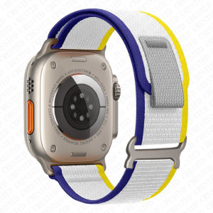 Dây Đeo Nylon Dành Cho Apple Watch Ultra 2 3 Series Tương Thích Với iWatches 49mm 46mm 45mm 44mm 42mm 40mm - Dây Đeo Đồng Hồ Nhẹ Với Khóa Vòng Trail Nguyên Bản