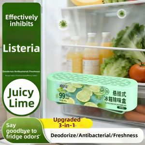 Dual-chamber Deodorizing Box for Refrigerator and Cabinet