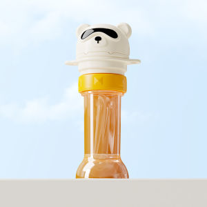 Portable Water Bottle Cap Converter Straw for Children Baby Drinking Anti-Choking Universal Mineral Water Bottle Lid Cap