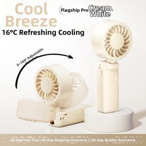 CRENOV | Portable Handheld Mini Fan Ultra Quiet Strong Wind Power