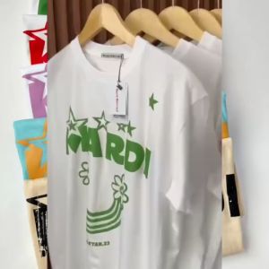 Basic T-Shirt with Logo by Mardi Mercedi (Korean Brand) - Kaos Wanita