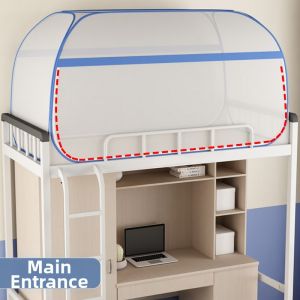 LUTUMEI | Ready-to-use Mongolian Yurt Style Mosquito Net for Bunk Beds