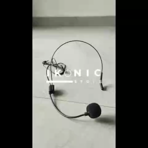 IKONIC Mic Wireless UHF Headset M-115 Original Mic Bando M-115 Wireless UHF Garansi Resmi
