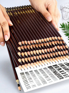 maleonn | Sketching Carbon Pencil Art Student Dedicated Drawing Pen