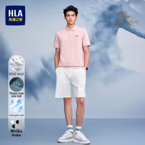 HLA | Áo Polo Nam Kích Thước Lớn Hút Mồ Hôi và Làm Mát