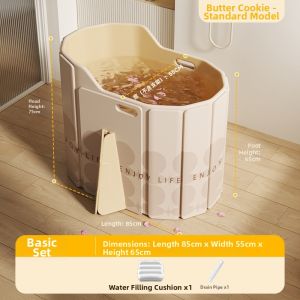 GWYNET | Foldable Full Body Bath Tub