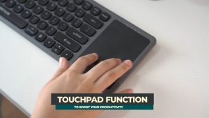 Rexus KL200 KL-200 Keyboard Wireless Bluetooth Touchpad