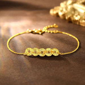 Sparkling Gold Bracelet