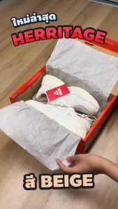 PEAK "Heritage" E233547E E233548E รองเท้าผ้าใบ ลำลอง ใส่เดินเที่ยว แฟชั่น เที่ยวต่างประเทศ นุ่ม เบา สบาย ระบายอากาศดี