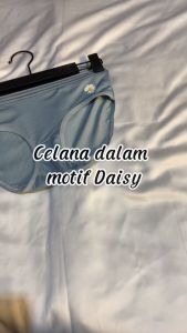 MC CD693 CELANA DALAM WANITA ONE PIECE MULUS MOTIF BUNGA DAISY SUTRA BRIEFS ELASTIS SEAMLESS MID WAIST