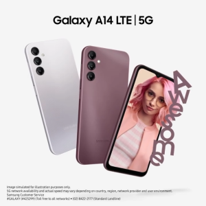 Samsung Galaxy A14 5G | 6GB RAM + 128GB ROM | MediaTek Helio G80 Max Processor | 6.6" FHD+ Display | 50MP Triple Camera | Galaxy AI Features | 5000mAh Battery | Side Fingerprint | Android 13