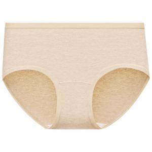 HODO | กางเกงชั้นในผ้าฝ้ายแท้เอวสูงป้องกันแบคทีเรียสำหรับผู้หญิง Hodo Red Bean ทรงสามเหลี่ยม ขอบบาง กระดุม 4 ตัว ใช้งานได้ตลอดทั้งปี