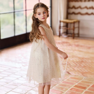 Little Naive | Summer New Design Tulle Puffy Vest Princess Dress Girls Dress