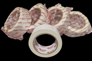 Lakaban kain / cloth tape / lakban serbaguna warna putih ukuran 45 mm x 20 meter
