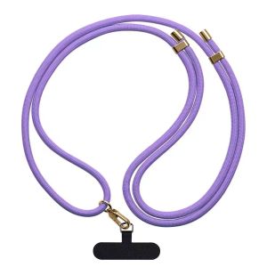 Mobile Phone Necklace Strap Crossbody Anti-Loss Neck Strap Single Shoulder Diagonal Crossbody Hanging Ornament Rope Alloy Material