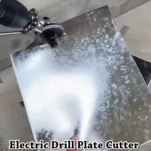 [ประหยัดพลังงาน] กรรไกรตัดแผ่นเหล็กไฟฟ้า แบบสองหัว [ตัดอย่างรวดเร็ว] [มืออาชีพ] [เลื่อยตัดแผ่นสว่านไฟฟ้า]