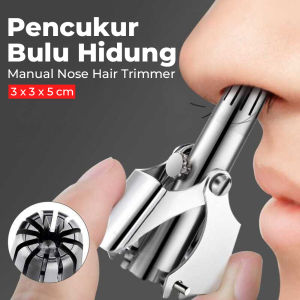 Alat Pencukur Bulu Hidung Manual Nose Hair Trimmer