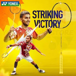 Yonex Nanoflare 1000 Play Game Tour 1000Z Badminton Racket Racquet Frame 4U/G5 20-28lbs Tennis Racket Raket Squash Sport Outdoor Equipment Exercise