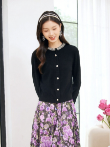 Koradior | Wool Elegant Knit Cardigan