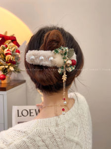 Kẹp Tóc Lông Cừu Đầu Năm Mới Kẹp Tóc Hình Mỏ Vịt Cao Cấp Mới 2022 Phụ Kiện Tóc Kẹp Tóc Kang Jin Yong 4658