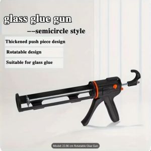 ปืนยิงซิลิโคน อลูมิเนียมอัลลอย พร้อมระบบ Anti-drip mode บีบง่าย และให้เส้นยาแนวสม่ำเสมอ เหมาะสำหรับงานหนัก งานโครงสร้าง งานปรับปรุงบ้าน