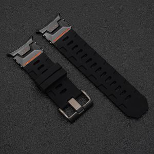 No Gaps Curved End Strap for Samsung Galaxy Watch Ultra 47mm Luxury Men Sport Band Galaxy Ultra 2025 Soft Silicone Loop Bracelet