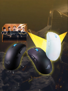 ASUS | Chuột Chơi Game Không Dây Nhẹ Đa Chế Độ Đối Xứng 8K