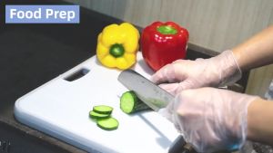 🚚SG Fast Delivery📦Food Grade Kitchen Baking Cooking Use Gloves 100pcs/box Disposable TPE Gloves LATEX FREE | SGS FDA Certified