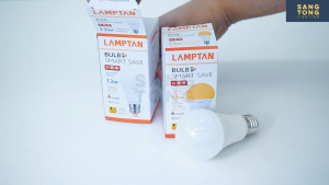 Smart Save LED Bulb 13W รุ่น Lamptan - แสงขาว แสงเหลือง หลอดกลม บ้าน โรงแรม ออฟฟิศ ขั้ว E27
