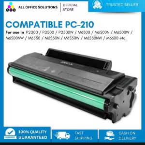 AOS Compatible For Pantum PC-210 PC210 Black Laser Toner Cartridge with Chip for use in Pantum P2500W M6550NW M6600NW
