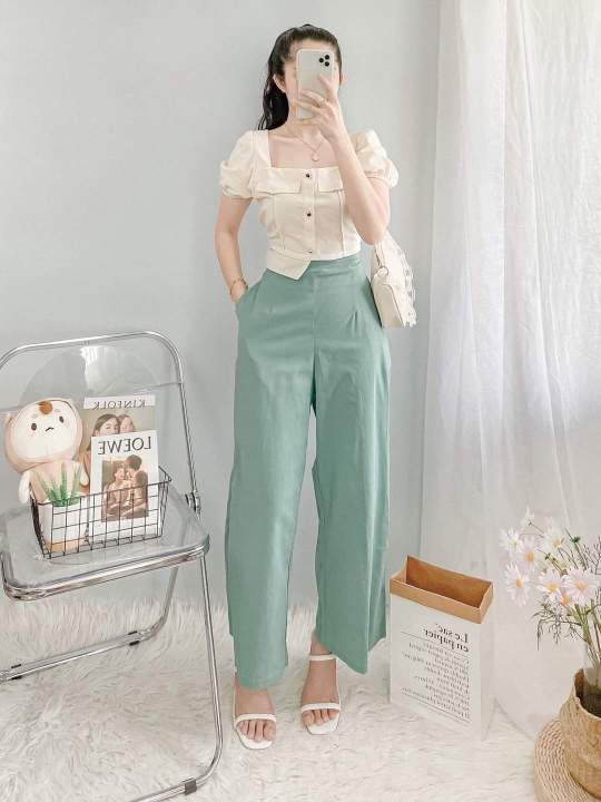 JDS CATALEYA TERNO PANTS - COORDS - SETS - FORMAL ATTIRE - OFFSHOULDER ...