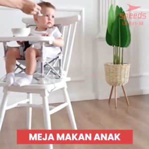 SPEEDS Kursi Lipat Bayi Portabel Baby Chair Booster High Chair Kursi Makan Balita 031-38