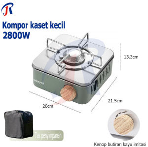 R.joy - Kompor Portable Minimalis Serbaguna Cassette Stove Camping Outdoor 2800W