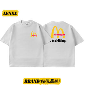 HKMR M-Door 230g Heavyweight Pure Cotton Short Sleeve T-Shirt Loose Casual Base Layer Shirt for Summer Trendy Brand Streetwear