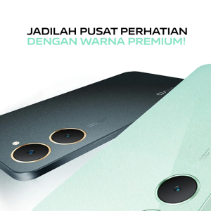 Hp Vivo Y03t Unisoc T612 4/64GB 15W Fastcharge 5000mAh Baterai 2024 100% Original Garansi Resmi