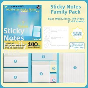 SANNIANERBAN | Strong Adhesive Study Notes Index Label Post-It