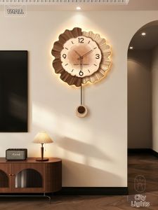 CTYLIGHTZ | Silent Creative Glowing Decorative Wall Clock