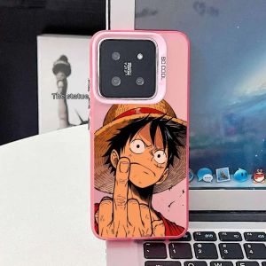 One Piece | Ốp Điện Thoại Anime Luffy Zoro Dành Cho Xiaomi Mi 15T 14T 14 Redmi 15C 15 14C 13C A5 A3 A2 A1 Note 15 14 13 Pro Plus Chống Xước Chất Liệu TPU PC