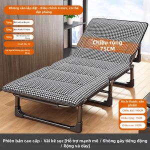 XUANXISHI | Giường Gấp Kim Loại Đơn Cho Ngủ Trưa Văn Phòng