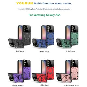 Casing For Redmi A1 A2 plus A1plus A2plus A1+ A2+ RedmiA1+ RedmiA2+ 2023 Shockproof Phone Case Armor Ring Bracket Stent Push Camera Lens Protection Back Cover