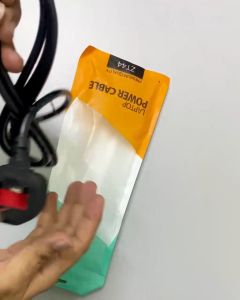 3 PIN & 2 PIN STANDARD POWER CORD & ADAPTOR FOR ALL TYPE OF LAPTOP CHARGER AND OFFICE COMPUTER